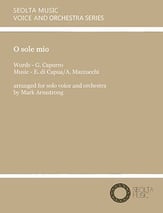 O sole mio Orchestra sheet music cover